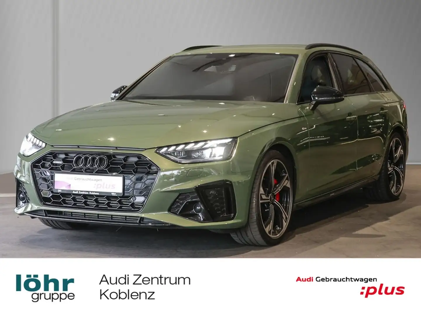 Audi A4 Avant 40 TFSI quattro S line competition + Grün - 1