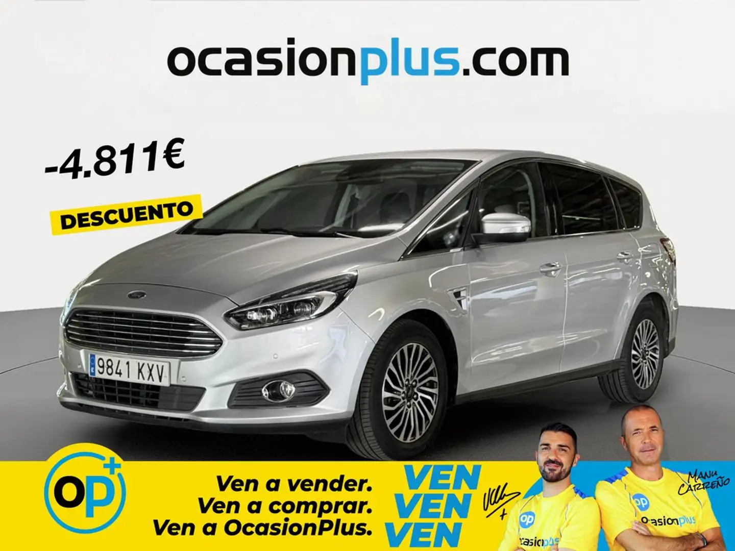 Ford S-Max 2.0TDCi Panther Titanium 150 Gris - 1