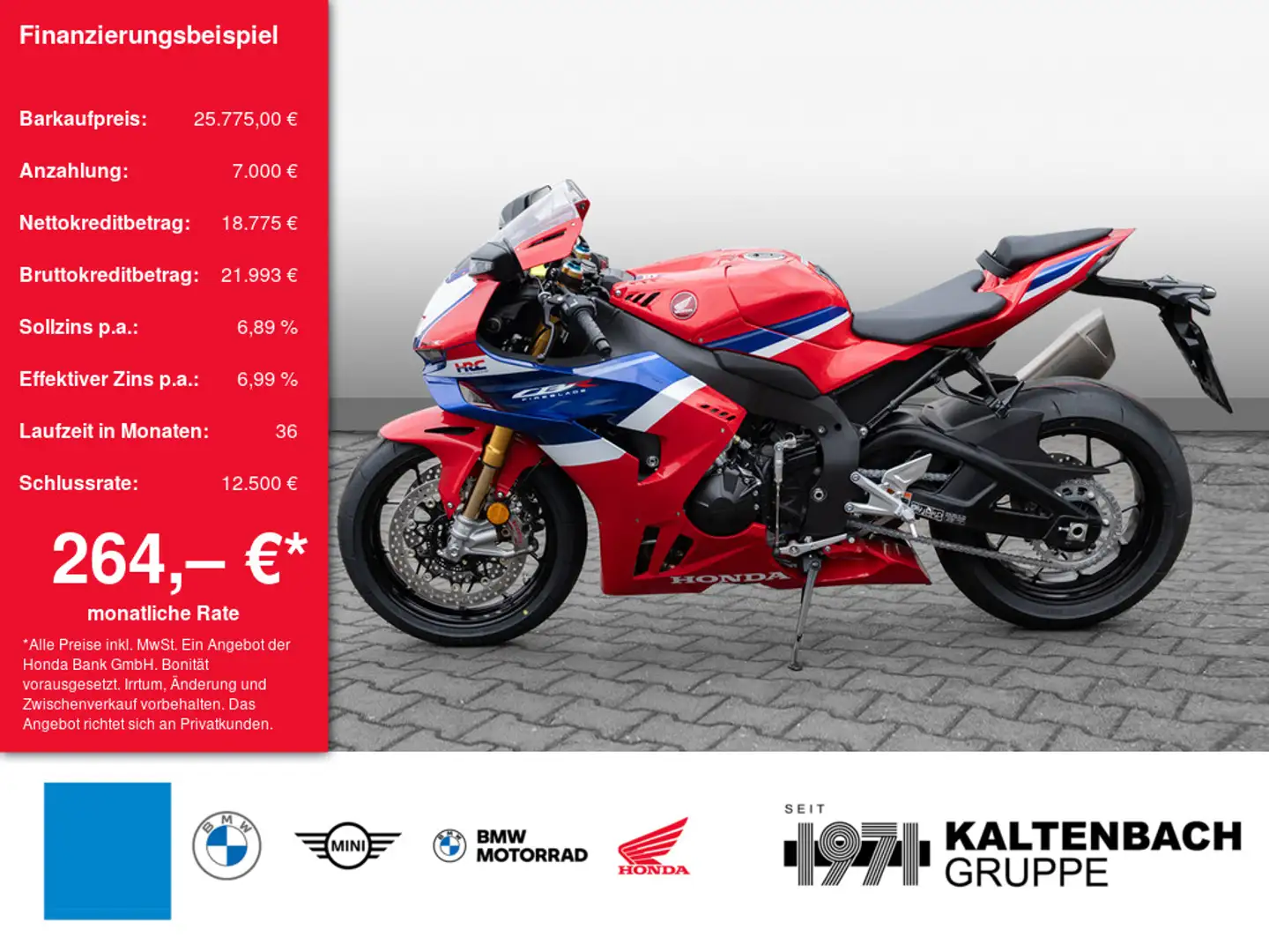 Honda CBR 1000 RR-R Fireblade SP AKRAPOVIC LED Schwarz - 1