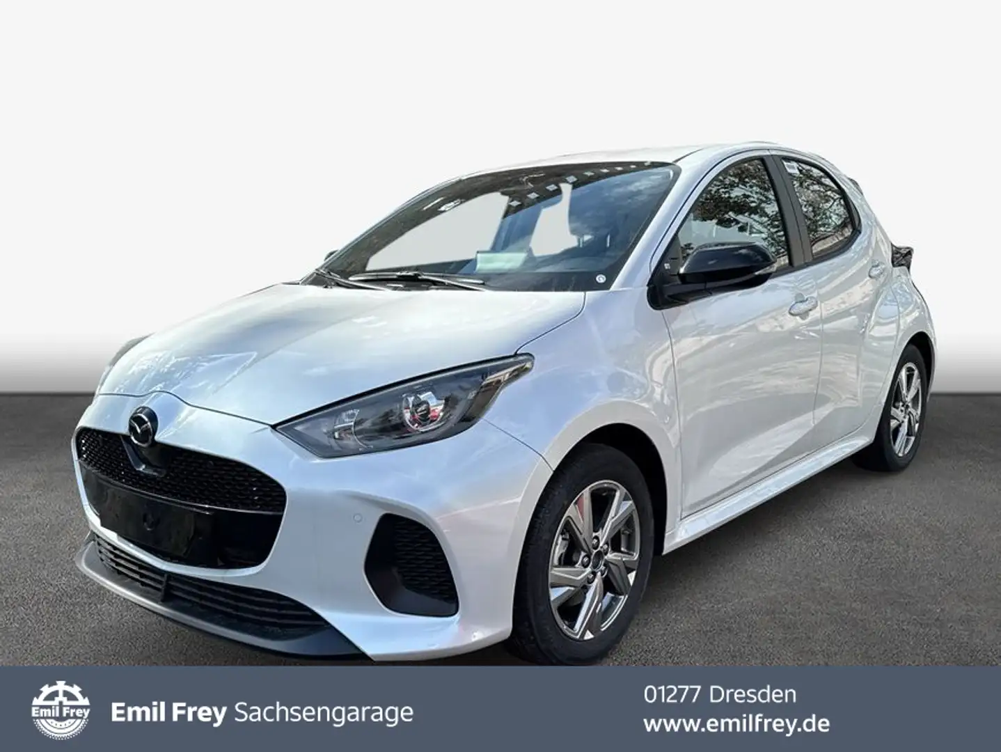 Mazda 2 1.5 VVT-i 116 CVT EXCLUSIVE-LINE 68 kW, 5 Weiß - 1