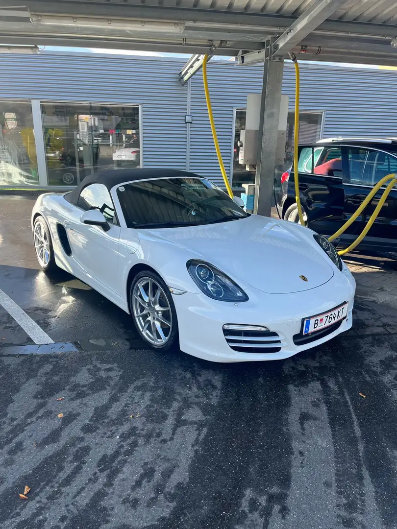 Porsche Boxster 981 2,7 DSG Weiß - 2