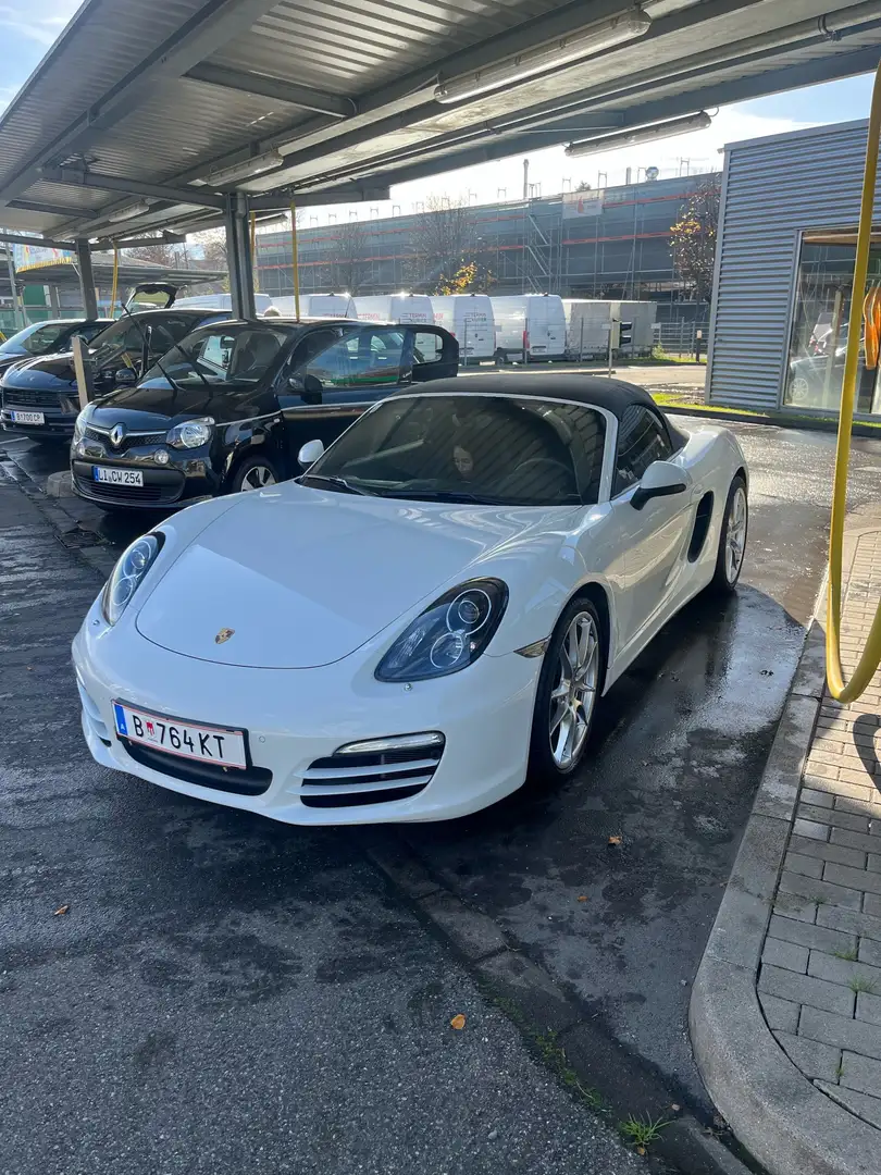Porsche Boxster 981 2,7 DSG Weiß - 1