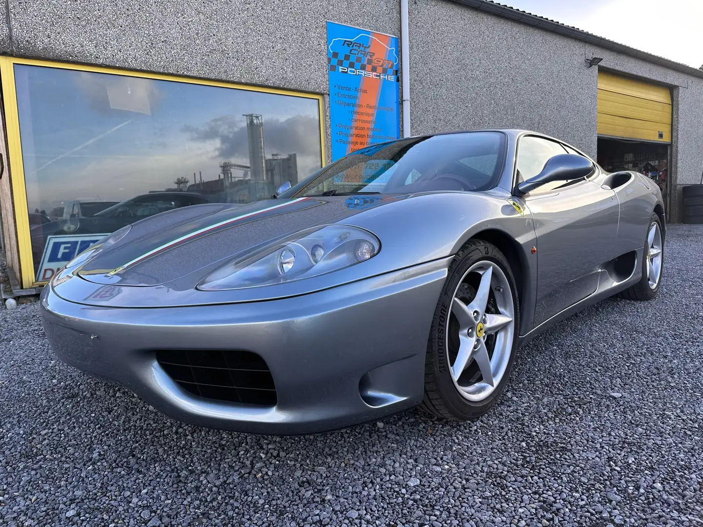 Ferrari 360 *Gris Titanium* Show room* Carnet complet*Tubi* Silver - 1