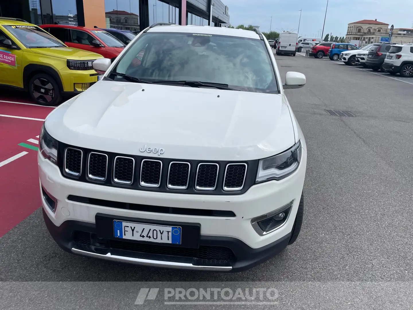 Jeep Compass 2.0 mjt limited 4wd 140cv auto my19 Bianco - 1