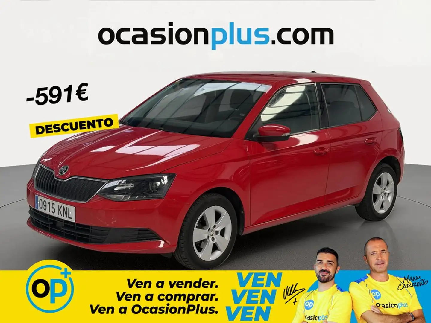 Skoda Fabia 1.0 TSI Ambition 70kW Rojo - 1