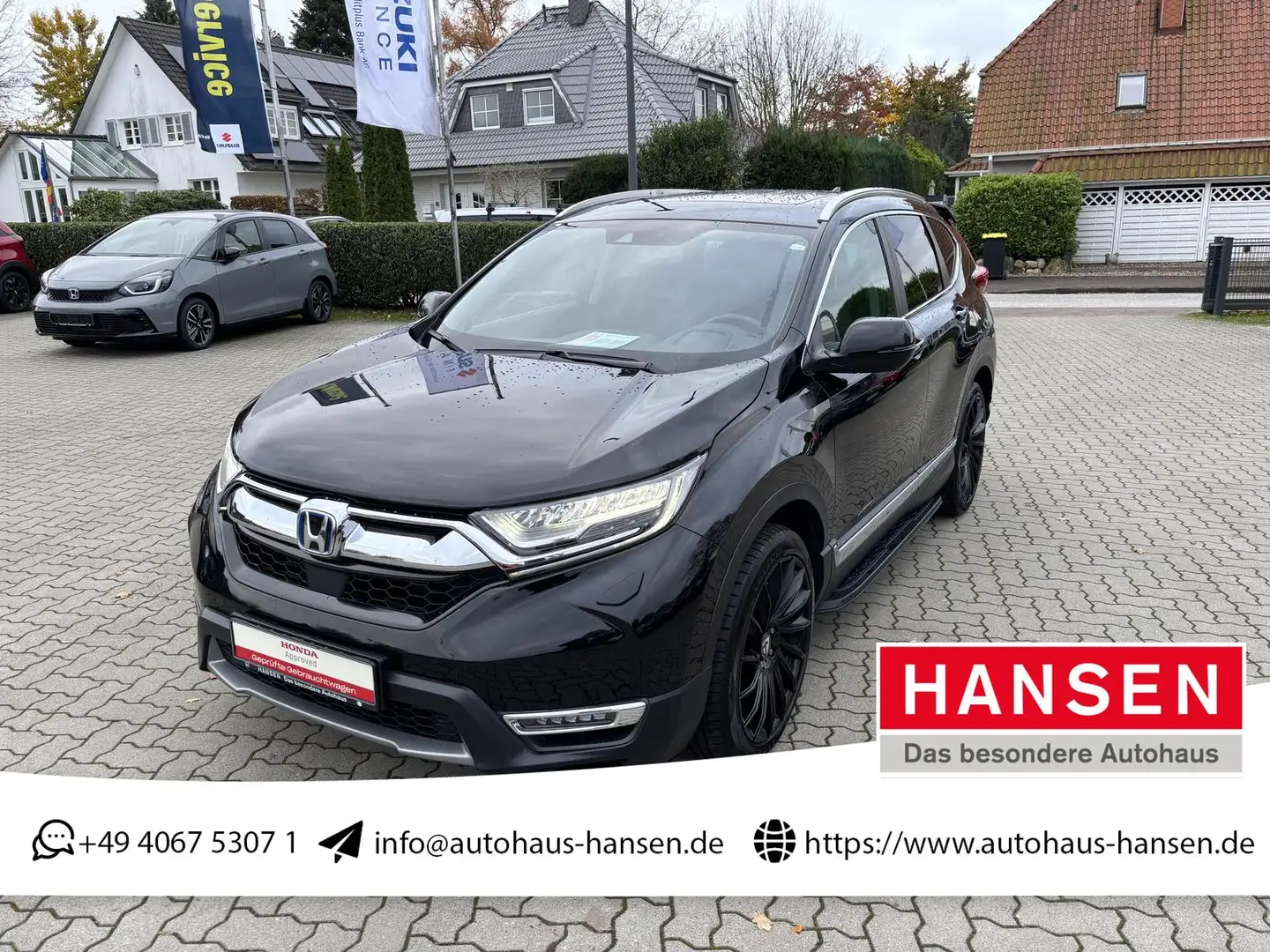 Honda CR-V 2,0 Executive Hybrid AWD Schwarz - 1