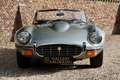 Jaguar E-Type V12 Roadster "Highly authentic" only 33.000 KM! Tw Gris - thumbnail 5