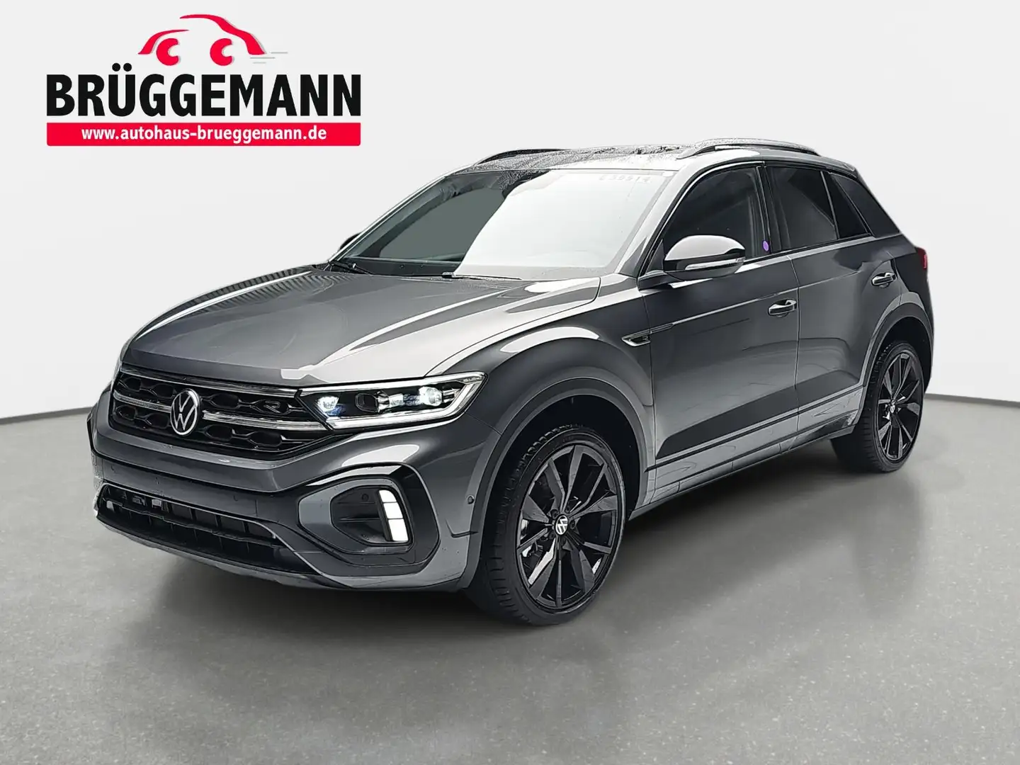 Volkswagen T-Roc T-ROC 1.5 TSI DSG R-LINE LED ACC PANO BLACK-STYLE Grigio - 1