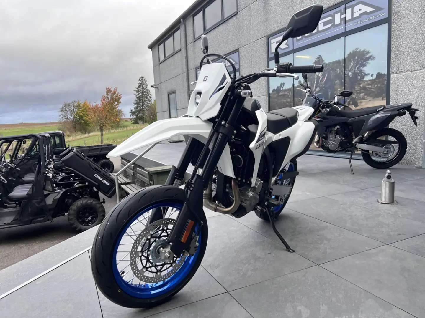 Suzuki DR-Z 400 Supermotard Blanc - 2