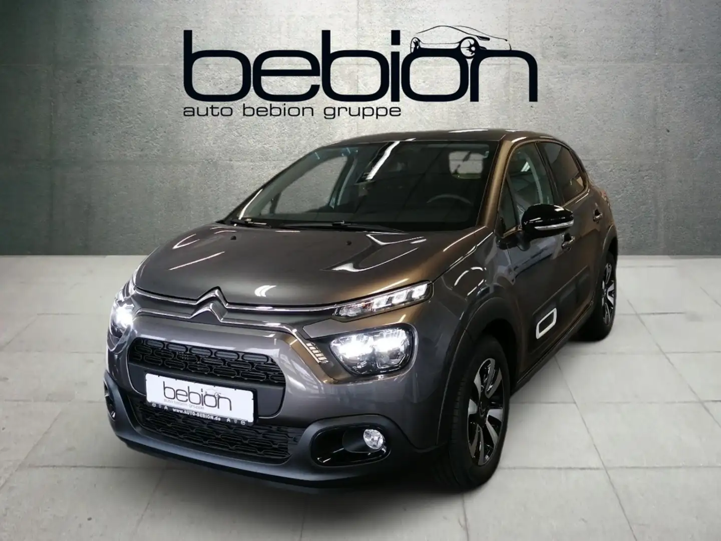 Citroen C3 1.2 PureTech 110 Shine SpurH KAM LM LED Navi Gris - 1