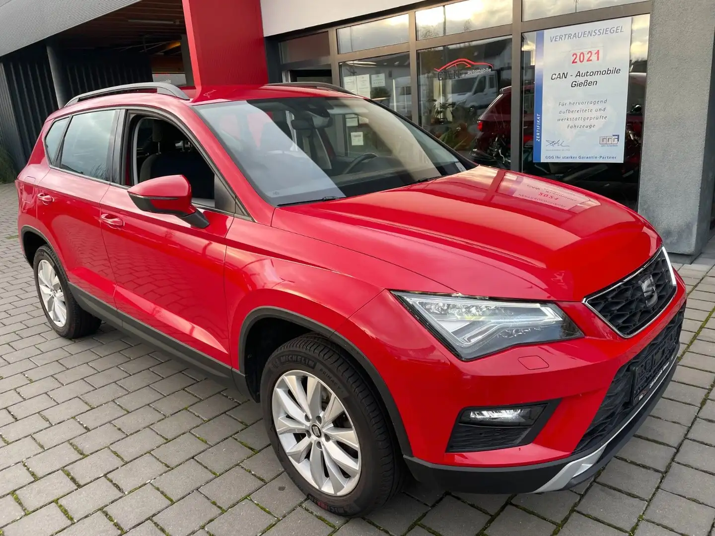 SEAT Ateca Style 150PS LED EAC TEMPO SH EASYCONNECT Rot - 1