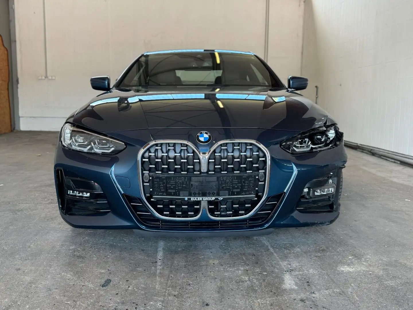 BMW 420 d Coupe*M-Sport*LED*H/K*HuD*PDC*UNFALL* Blauw - 2