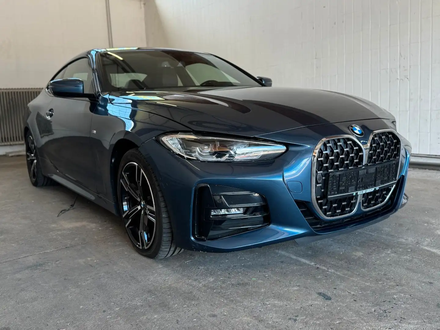 BMW 420 d Coupe*M-Sport*LED*H/K*HuD*PDC*UNFALL* Blauw - 1