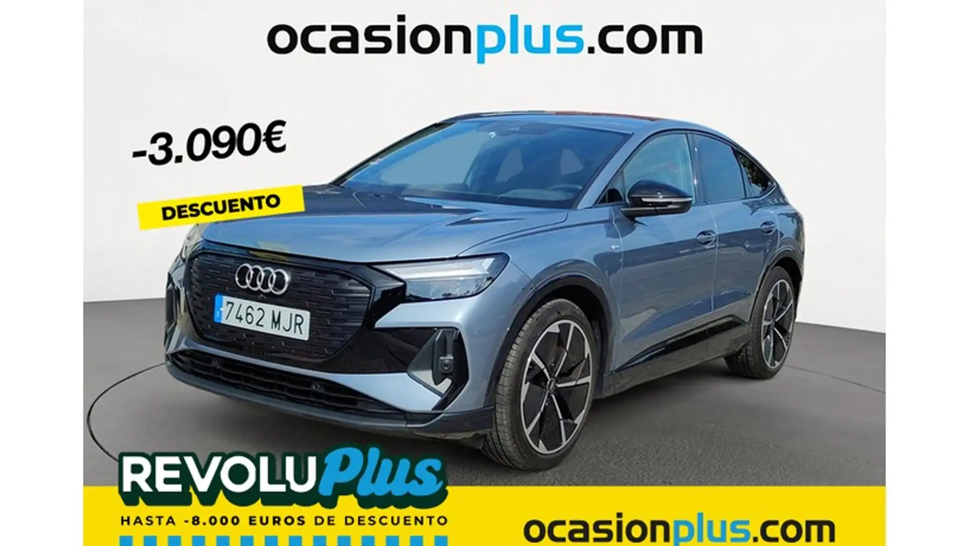 Audi Q4 e-tron Sportback 35 Black Line 55KWh Azul - 1