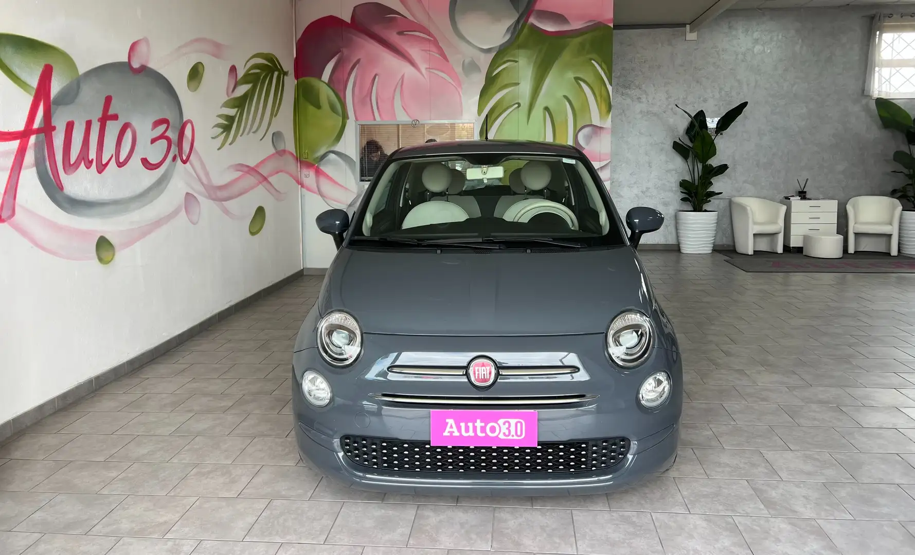 Fiat 500 500 1.2 Lounge 69cv my20 Grigio - 2