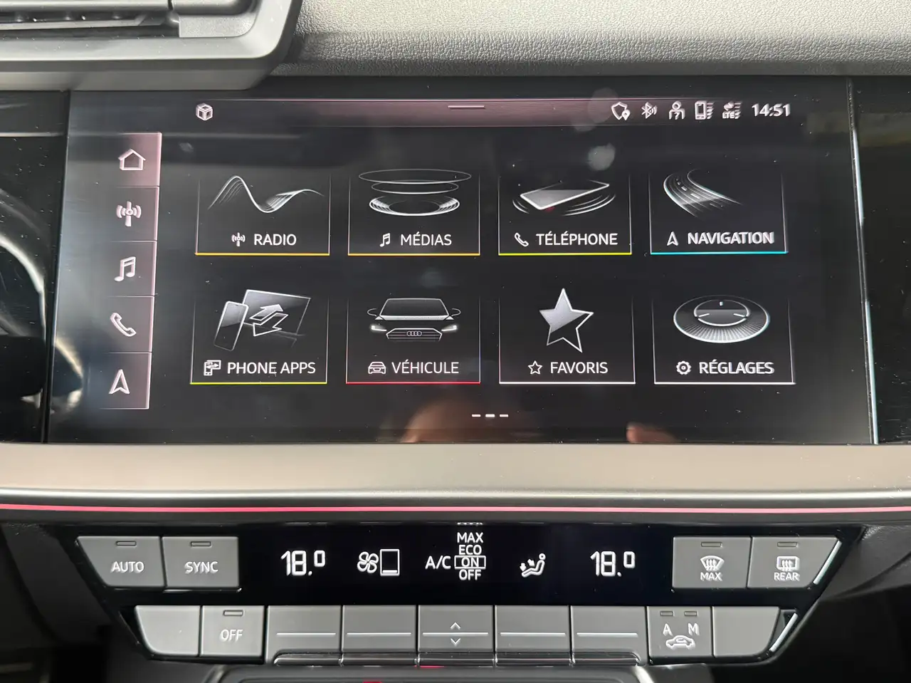 Audi A3 Sportback MHEV 30 TFSI e 3XS-LINE S tronic*INTERIEUR S3*BOITE AUTO*, миниатюра 21