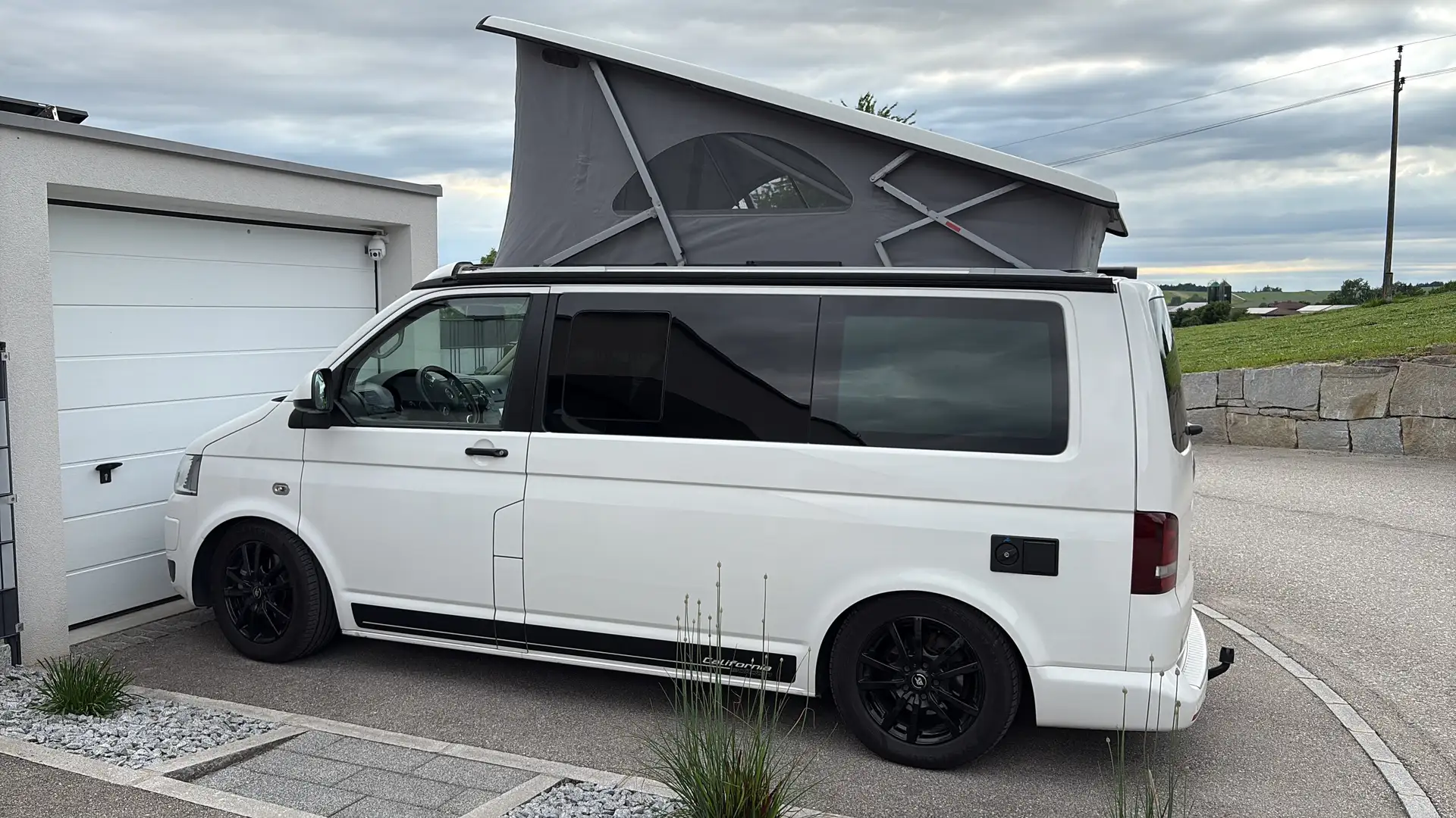 Volkswagen T5 California Comfortline, Küche, DSG, Automatik, Leder, Camper Weiß - 1