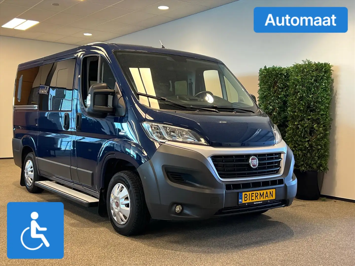 Fiat Ducato L1H1 Rolstoelbus Automaat Blauw - 1