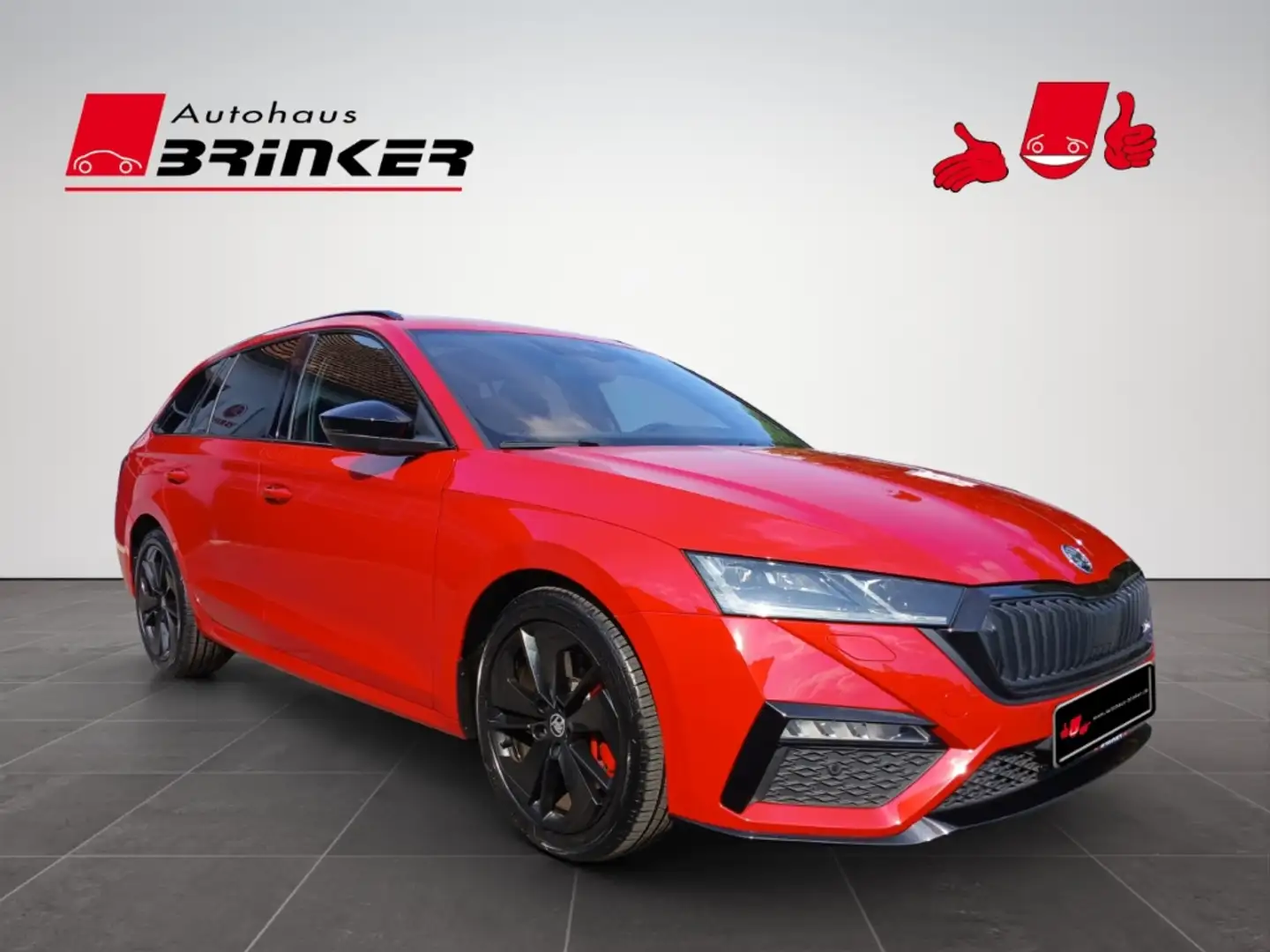 Skoda Octavia Combi RS First Edition ABT 2.0 TSI EU6d HUD StandH Rot - 1