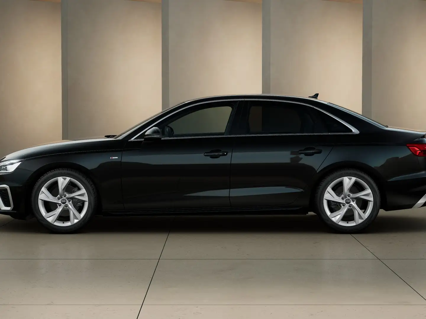 Audi A4 35 2.0 tdi mhev s line edition 163cv s-tronic Noir - 2
