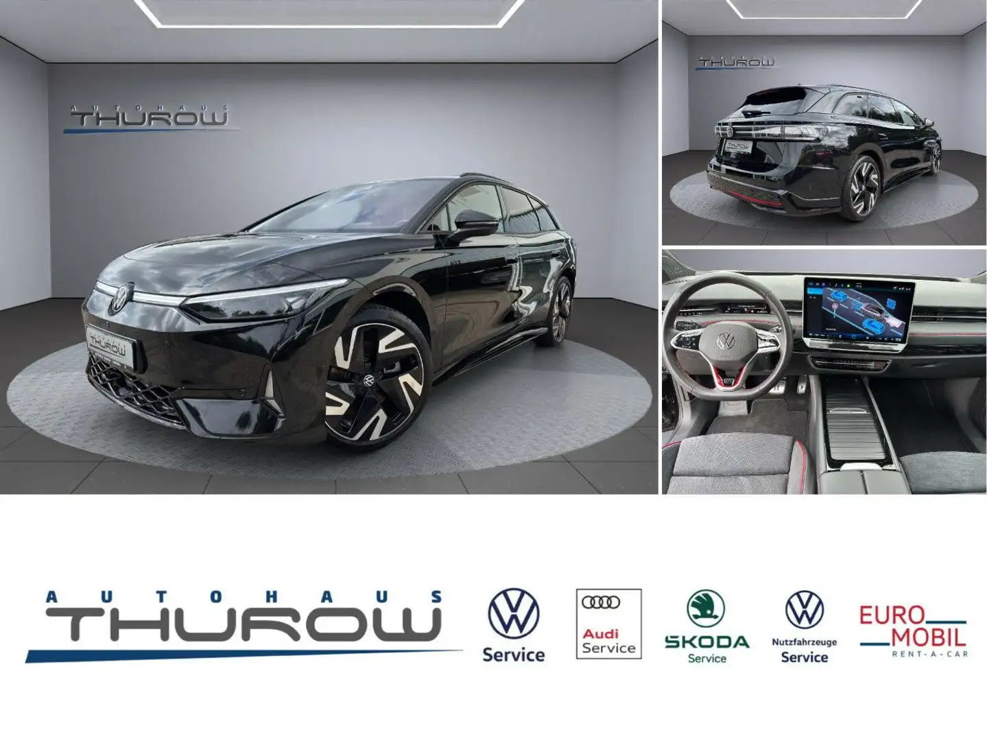 Volkswagen ID.7 Tourer GTX 4Motion Travel-Assist AHZV Schwarz - 1
