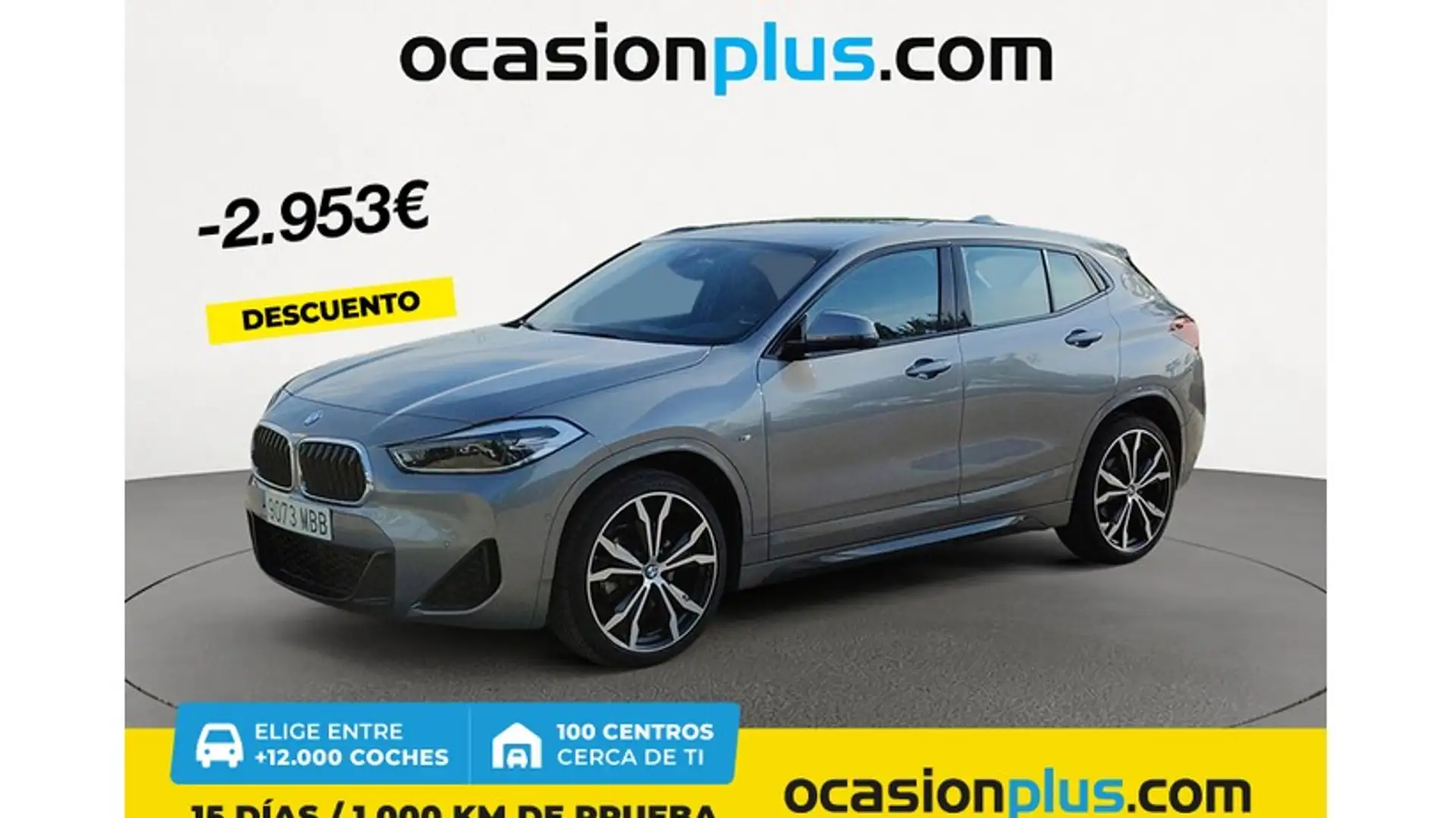 BMW X2 sDrive 18d Gris - 1