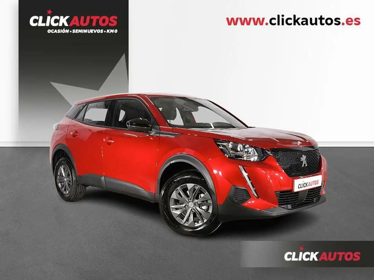 Peugeot 2008 1.2 PureTech S&S Active Pack 100 Rouge - 2