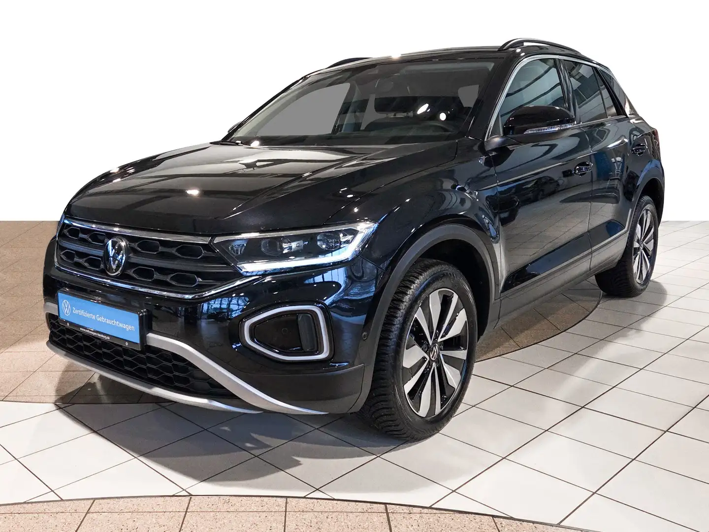 Volkswagen T-Roc 2.0 TDI DSG Goal AHK Park Assist Navi Schwarz - 2