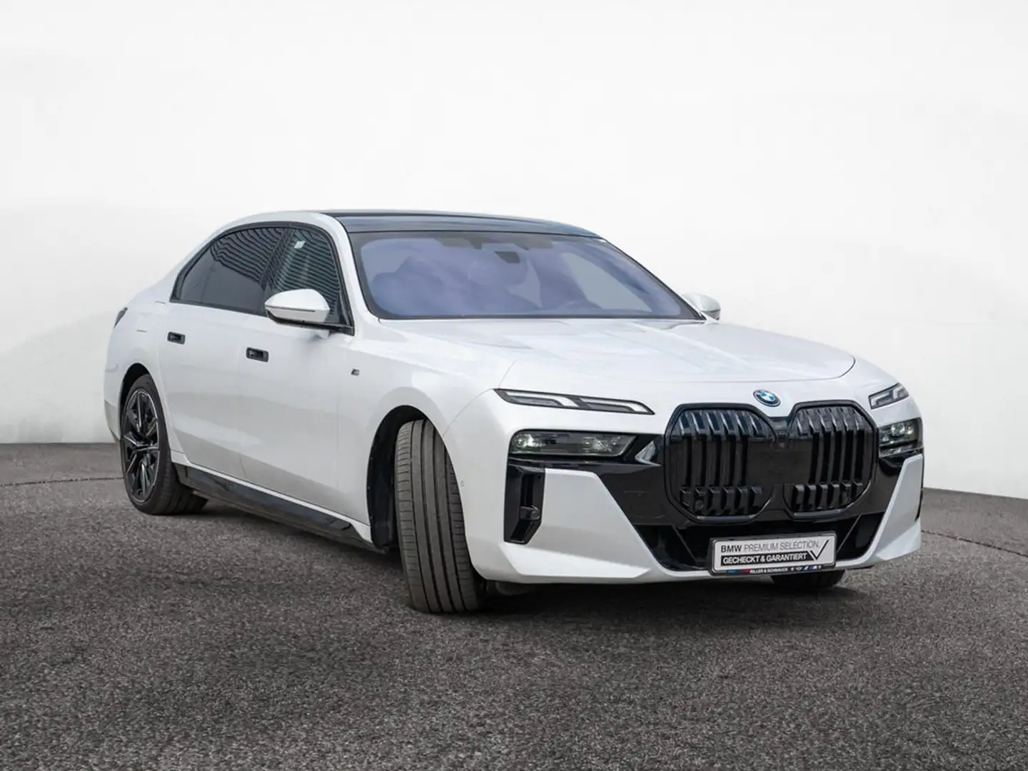 BMW i7 eDrive 50 M-Sport Pro CONNOISEUR PAKET+B&W Blanc - 2