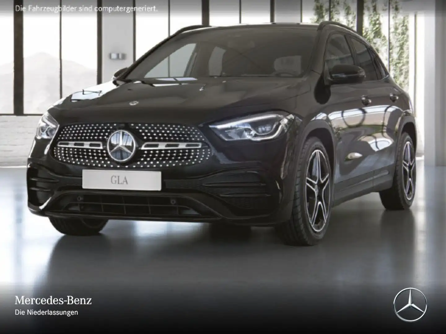 Mercedes-Benz GLA 200 AMG+NIGHT+LED+KAMERA+7G Schwarz - 2