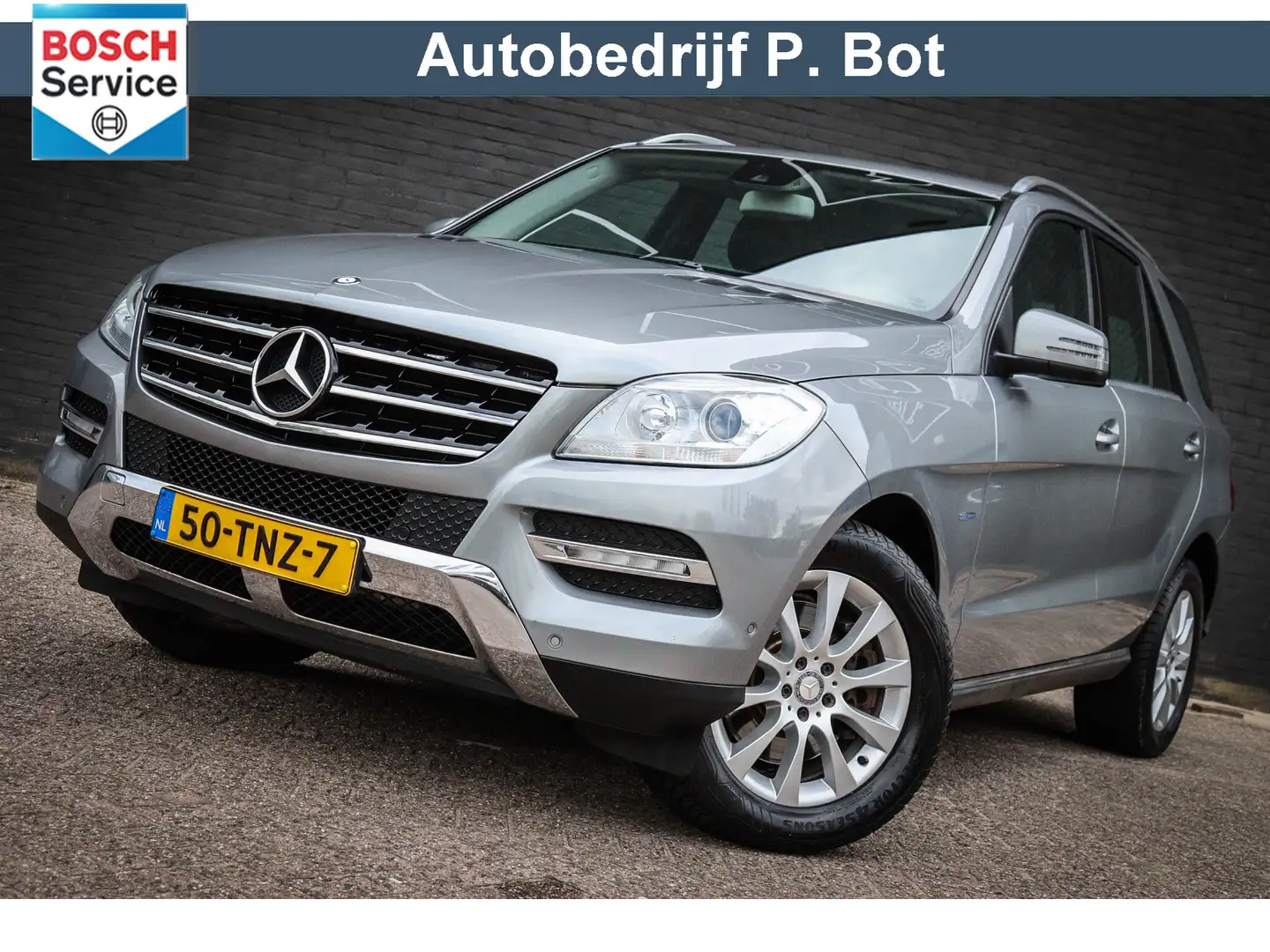 Mercedes-Benz ML 350 M-klasse Trekhaak/Navi/Airco/Camera/Schuifdak Grijs - 1