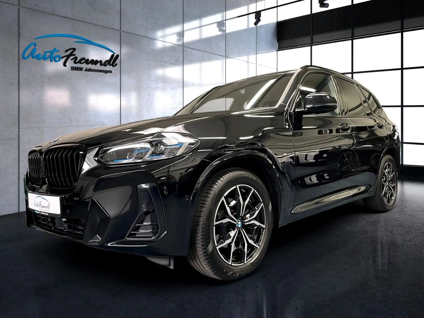 BMW X3 xDrive 20d M Sport *Pano*AHK*ACC*HuD*el.Sitze Schwarz - 1