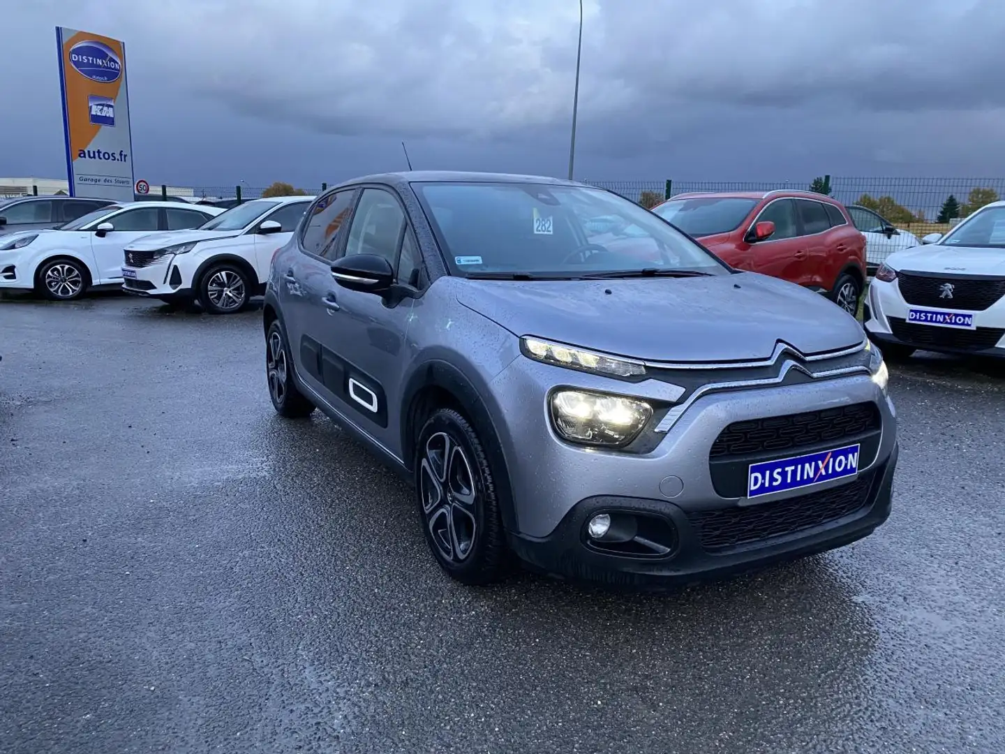 Citroen C3 1.2 12V - 83 - SHINE Gris - 2