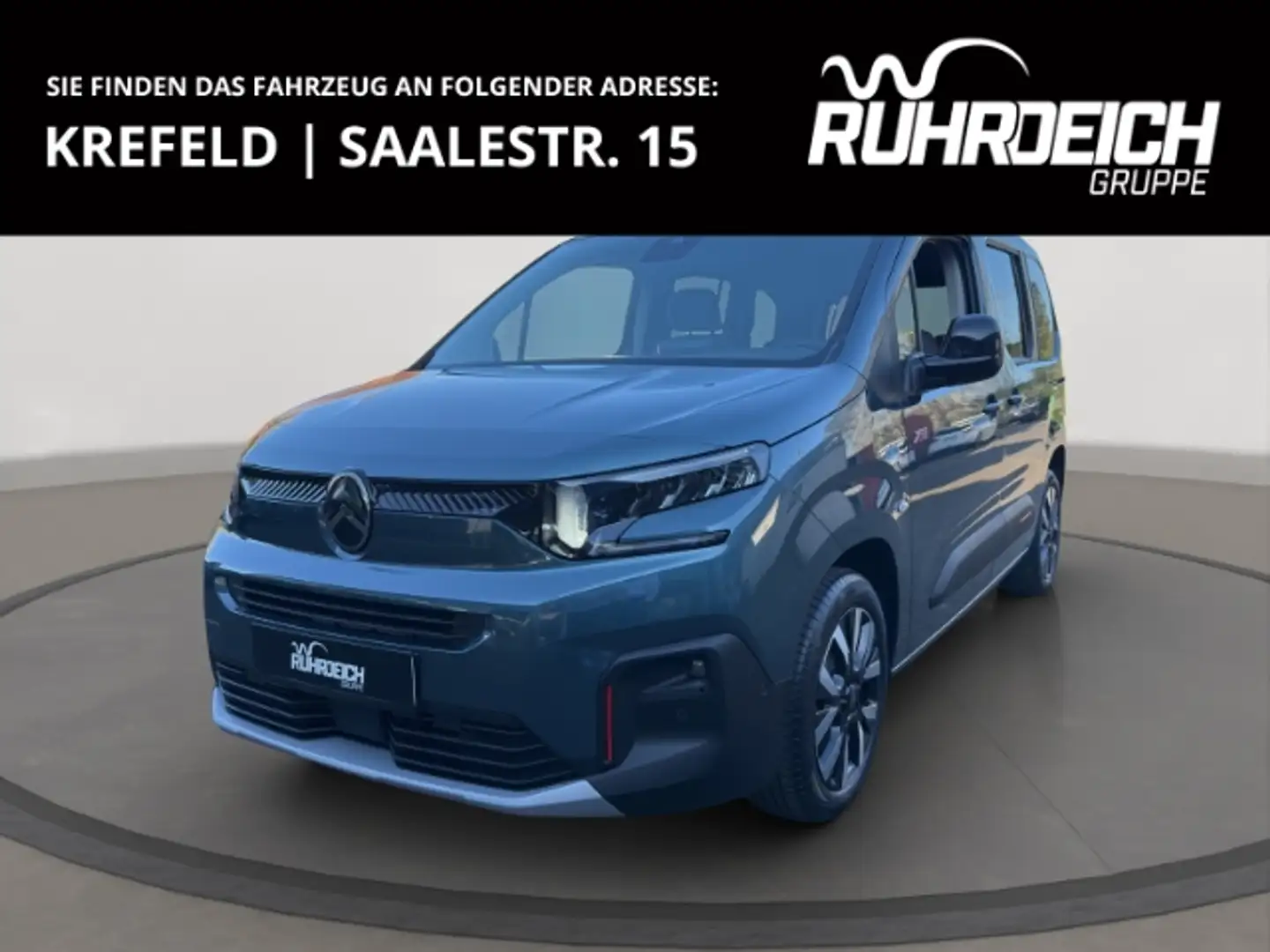 Citroen Berlingo Max M XTR AHK Sitzheizung LED PDC+Kamera Mittelkon Zwart - 1
