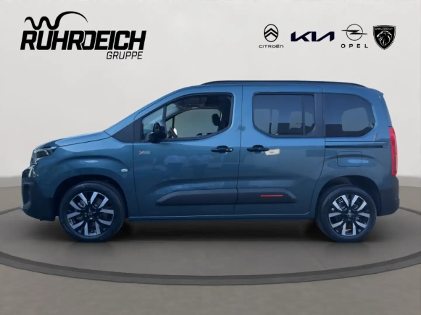 Citroen Berlingo Max M XTR AHK Sitzheizung LED PDC+Kamera Mittelkon Zwart - 2