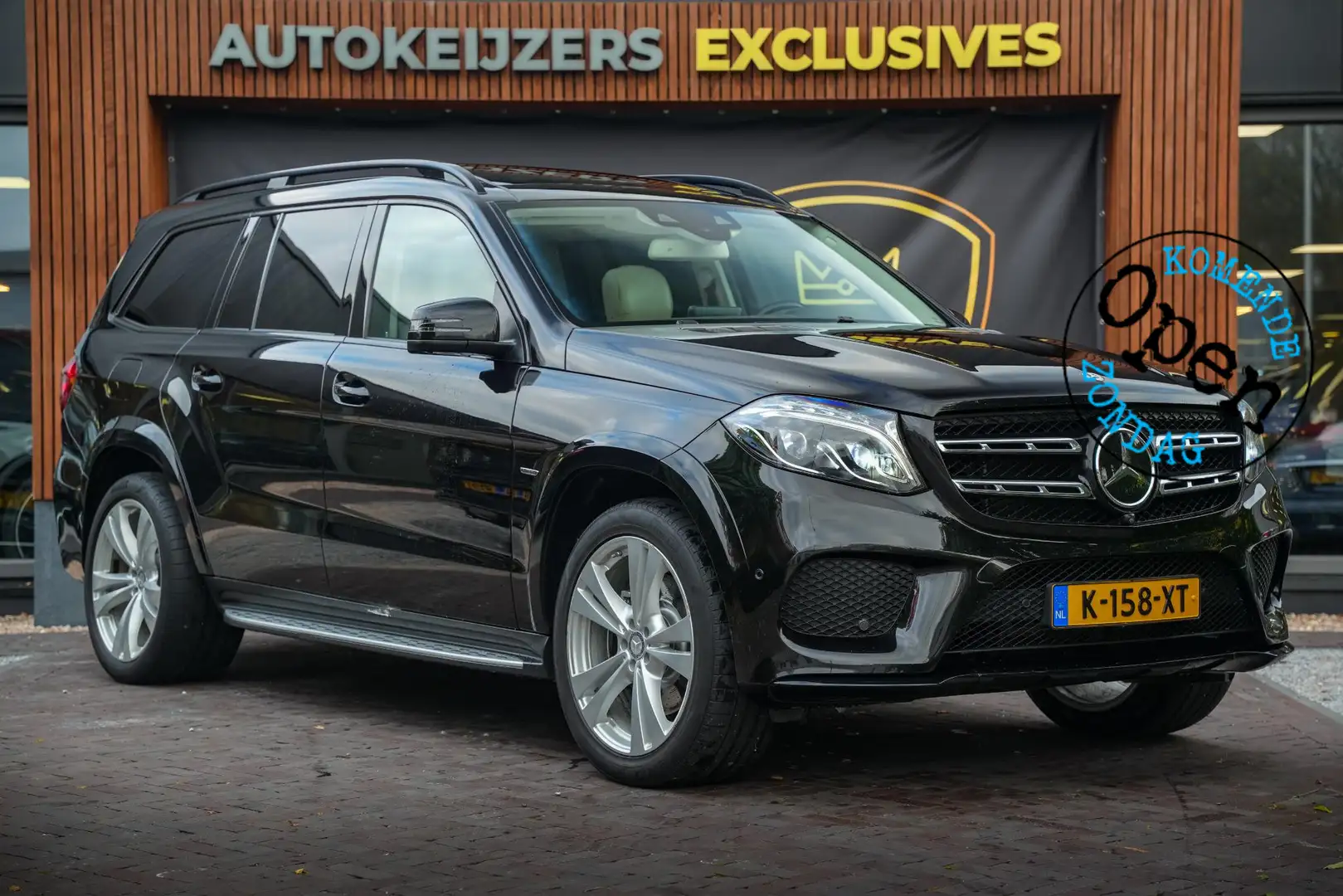 Mercedes-Benz GLS 400 4MATIC Panoramadak Adapt. Cruise Designo 360Cam Tr Schwarz - 1