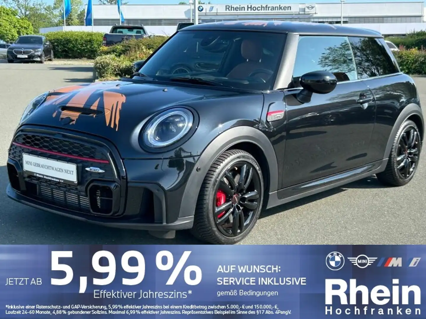 MINI John Cooper Works LED HUD H/K ACC RFK APPLECAR Noir - 1