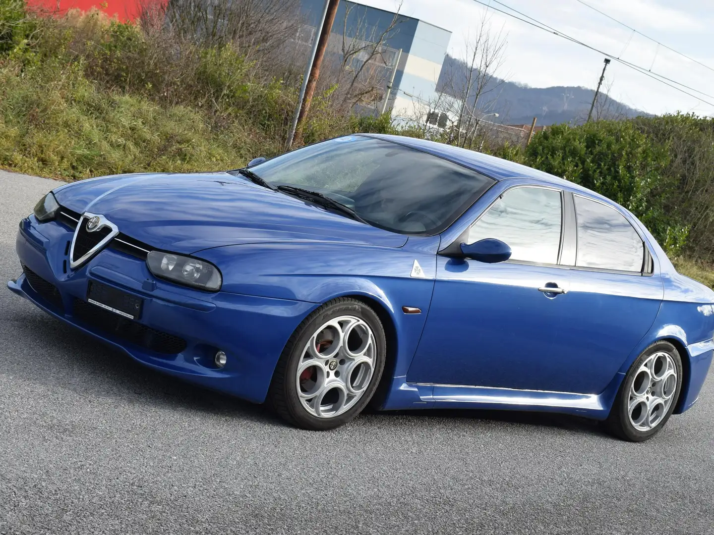 Alfa Romeo 156 156 3.2 GTA V6 Bleu - 1