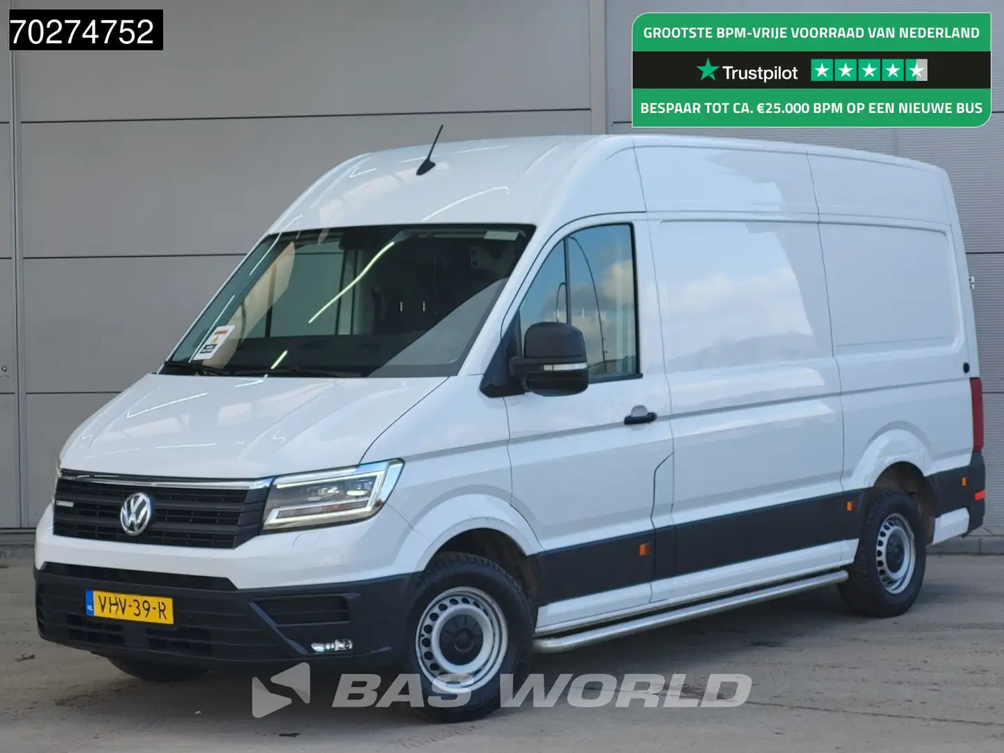 Volkswagen Crafter Elektrisch Automaat L3H3 115km WLTP 36kWh LED Navi Wit - 1