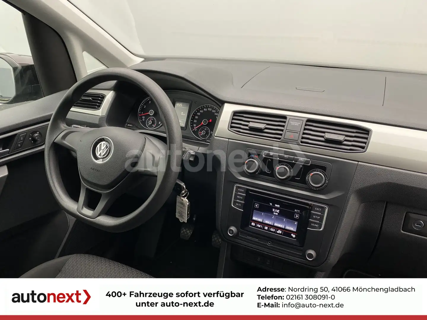 Volkswagen Caddy Trendline 1.2 TSI *Rollstuhl-Rampe* 3315 Schwarz - 2