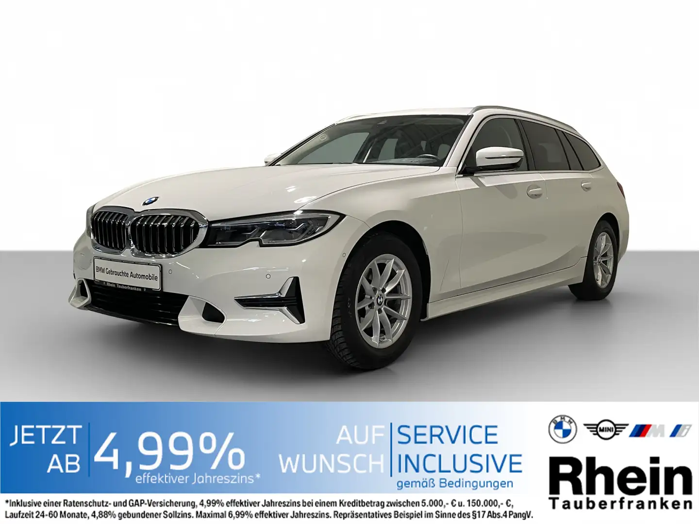 BMW 318 i Tour. Luxury Line Laser Blanc - 1