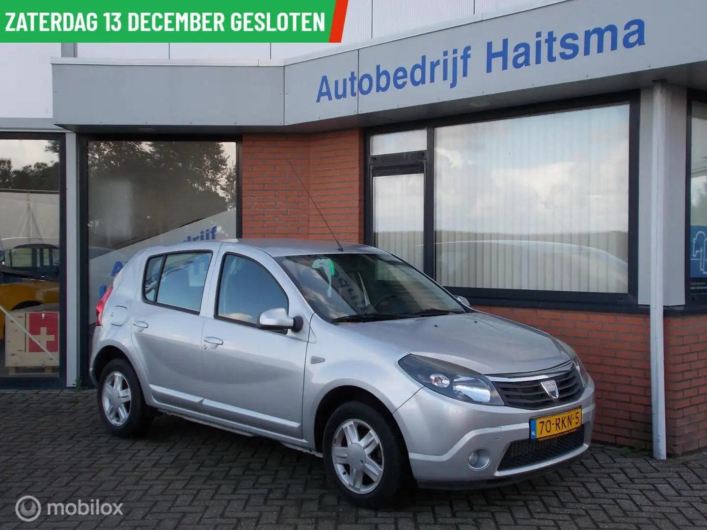 Dacia Sandero 1.2 Blackline airco 25.544 KM !!! Zilver - 1