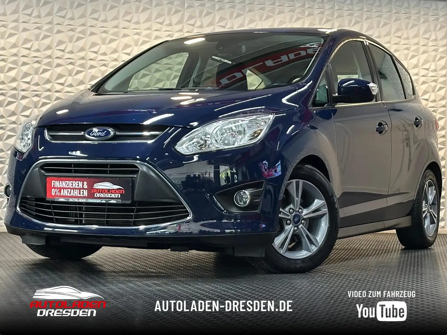 Ford C-Max 1.0 EcoBoost SYNC EDITION PDC#SHZ#KLIMA#FH Blau - 1