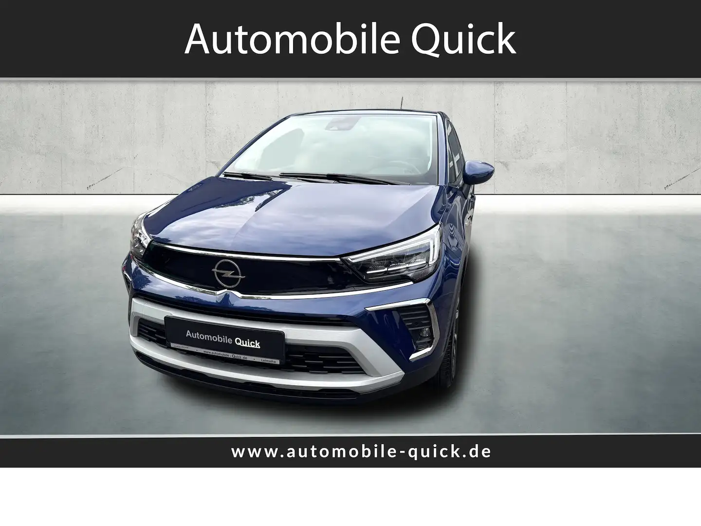 Opel Crossland X 1.2 Klimaaut.,* R.-Kamera * Navi * Blau - 1