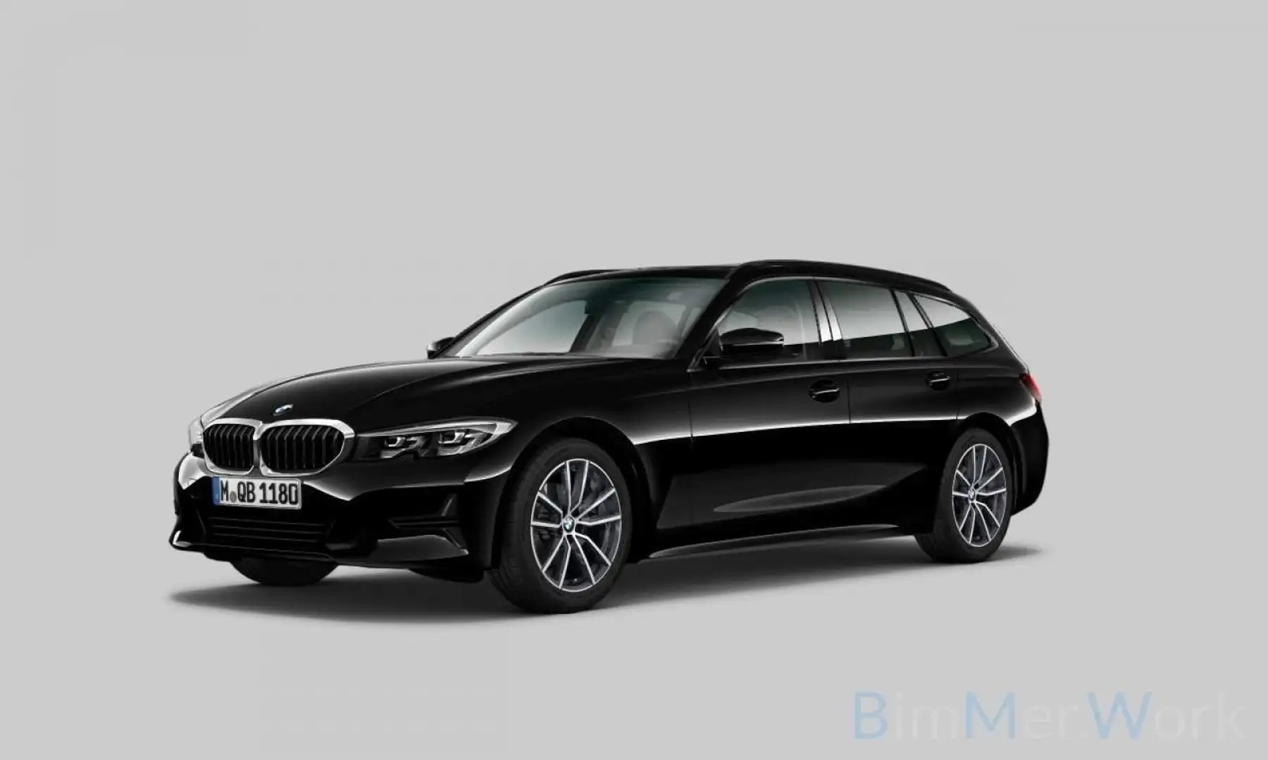 BMW 330 Panorama DAB HiFi WLAN PDC AHK Alarm Sport Nero - 1