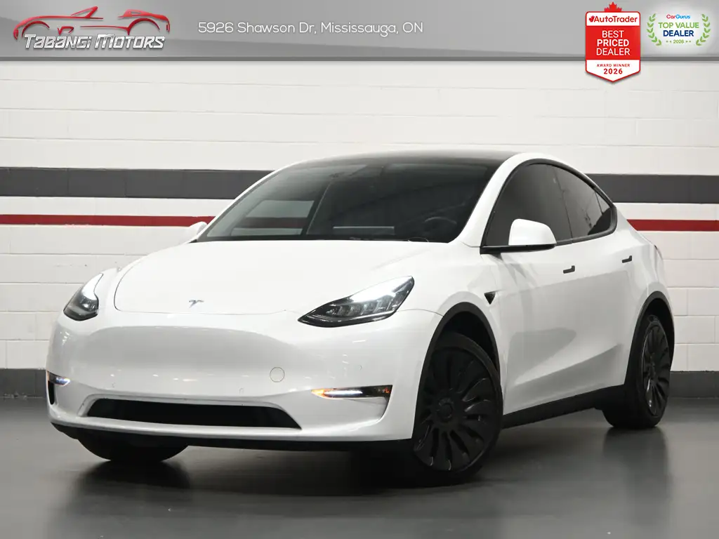2022 Tesla Model Y Long Range No Accident Dual Motor Autopilot Navigation Glass Roof
