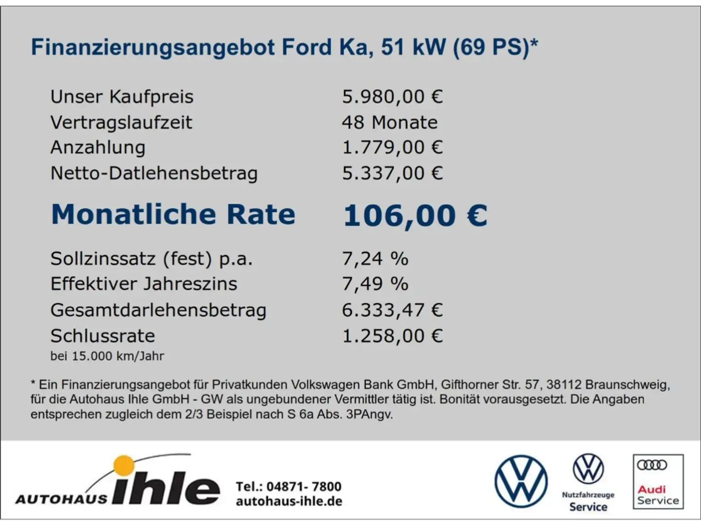 Ford Ka/Ka+ Titanium 1,2 BLUETOOTH+SITZHEIZ.+USB Weiß - 2