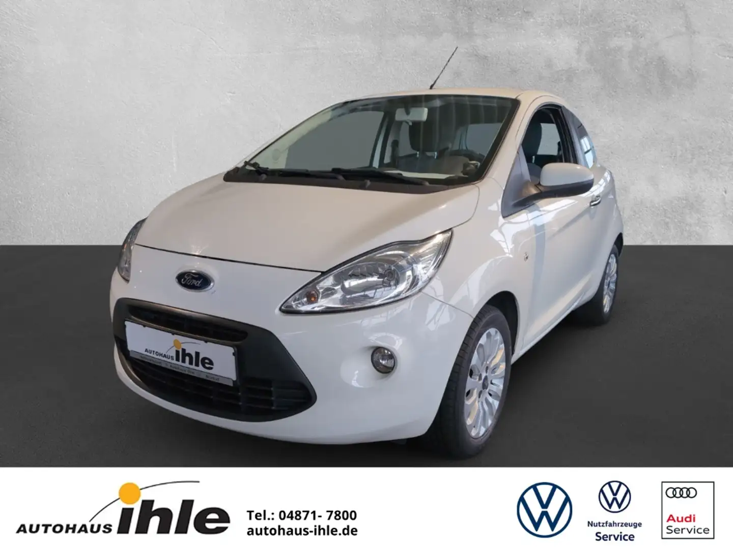 Ford Ka/Ka+ Titanium 1,2 BLUETOOTH+SITZHEIZ.+USB Blanc - 1