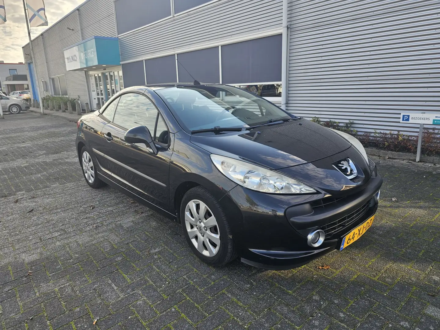 Peugeot 207 CC 1.6 VTi Airco Bj:2007 NAP! Siyah - 2