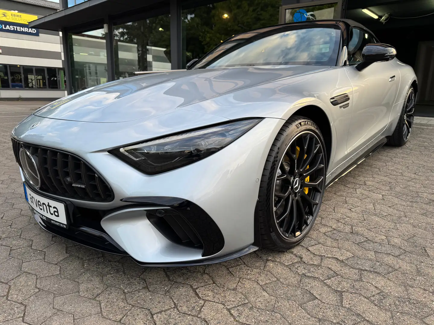 Mercedes-Benz SL 63 AMG SL 63 AMG|4D-BURMESTER|MASSAGE|HINTERACHS| Argintiu - 1